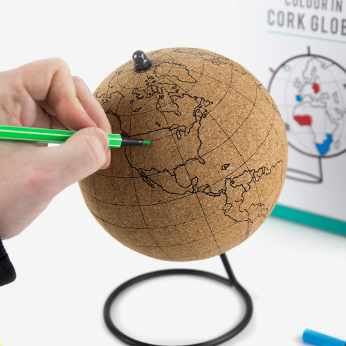 Colour in Cork Globe