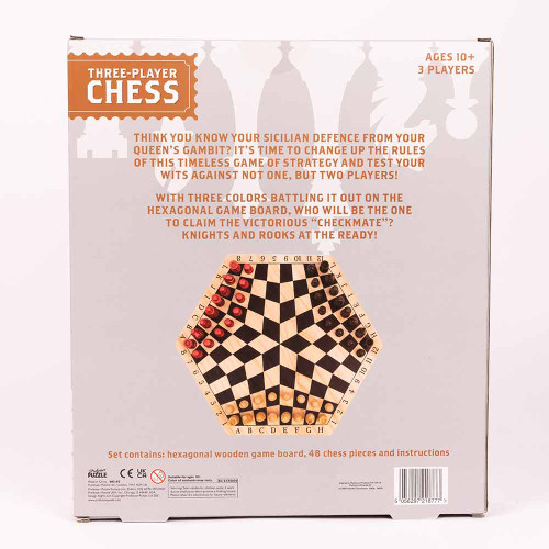Three-Player Chess Board
