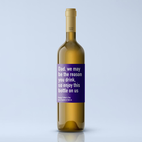 Personalised The Reason You Drink White Wine