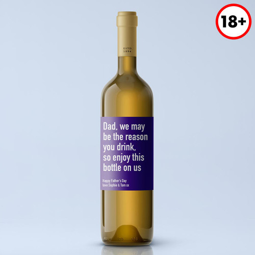Personalised The Reason You Drink White Wine