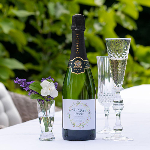 Personalised Happy Couple Champagne
