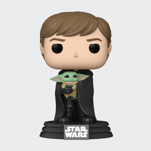 Star Wars Luke Skywalker with Grogu Pop! Vinyl Figure