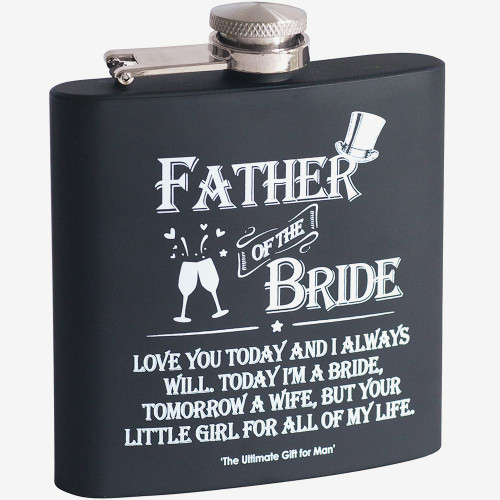 Father of the Bride Hip Flask