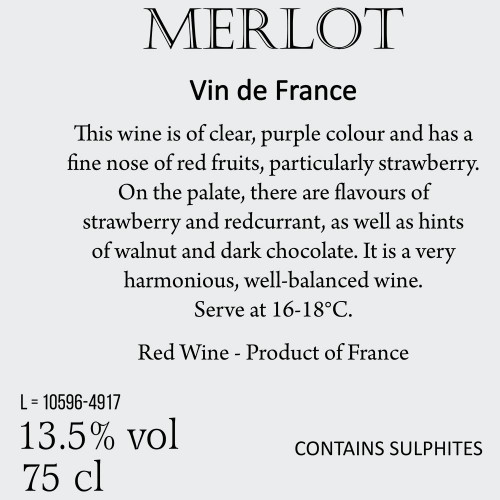 Personalised Dad Vin de Pays Red Wine