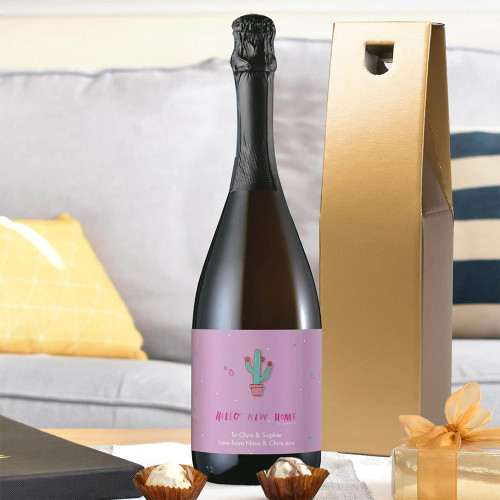 Personalised New Home Prosecco