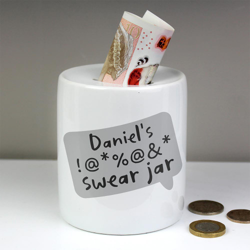 Personalised Swear Jar