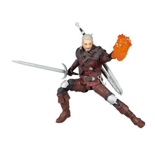 The Witcher Geralt in Wolf Armour 7” Action Figure