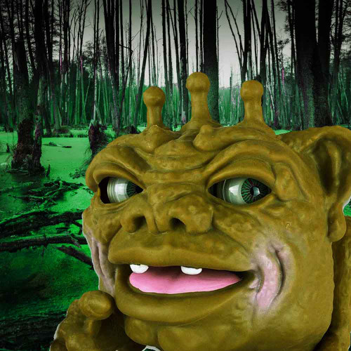 Boglins King Dwork Hand Puppet – First Edition