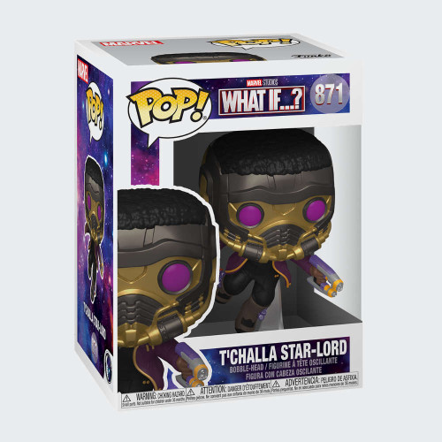 Marvel What If…? T’Challa Star-Lord Pop! Vinyl Figure