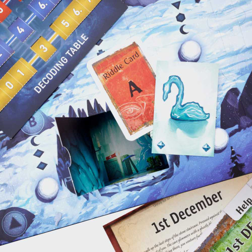 EXIT Advent Calendar – Mysterious Ice Cave with 24 Puzzles