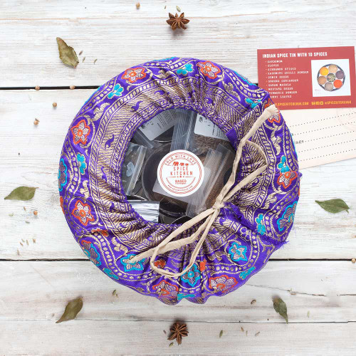 Indian Spice Tin with 9 Spices