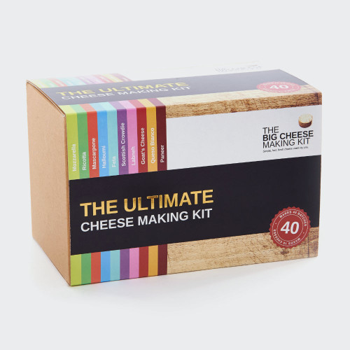 The Ultimate Cheese Making Kit in packaging