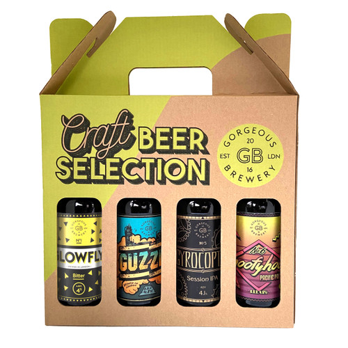 Gorgeous Brewery Craft Beer Selection – 4 Pack