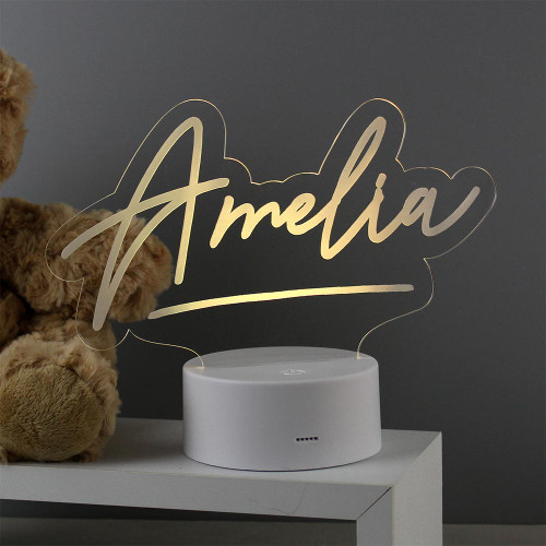 Personalised Name Light - Colour Changing