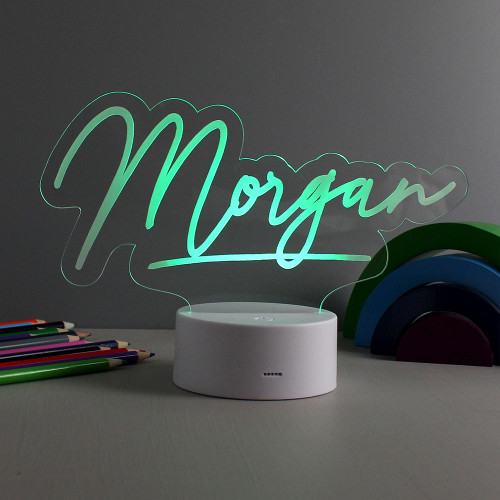 Personalised Name Light - Colour Changing