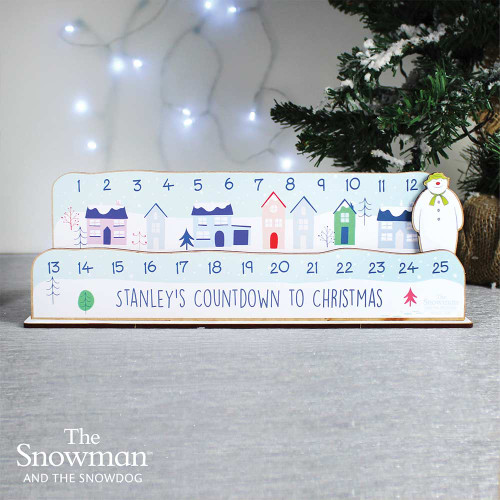 Personalised Make Your Own The Snowman Advent Countdown Kit