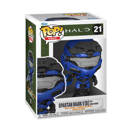 Halo Infinite Mark V[B] with Blue Energy Sword Funko Pop! Vinyl