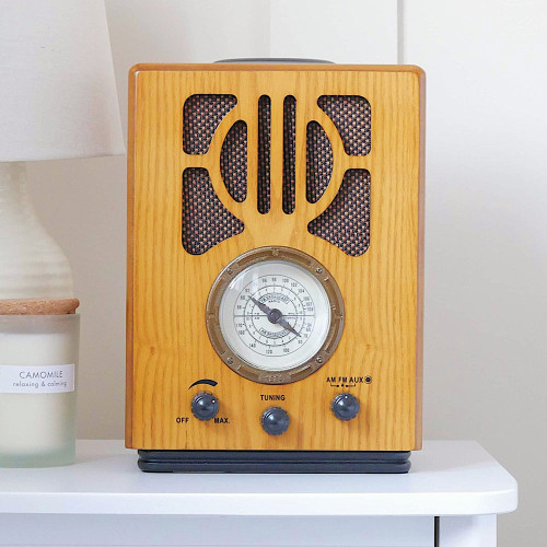 Steepletone Old Style Radio with Amazon Alexa