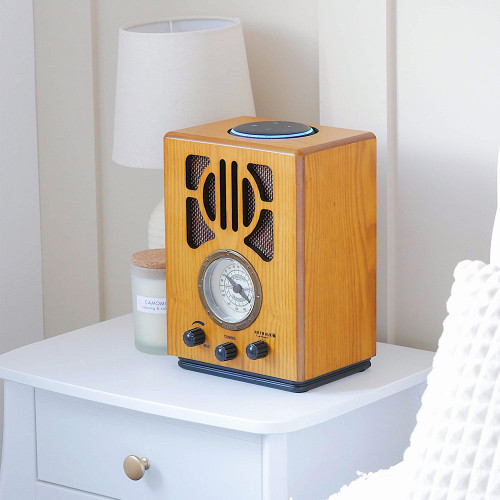 Steepletone Old Style Radio with Amazon Alexa