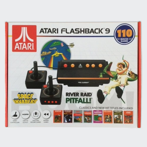 Atari Flashback 9 With Wired Controllers