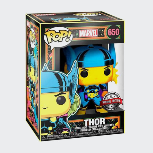 Marvel Black Light Thor Pop! Vinyl Figure – Special Edition