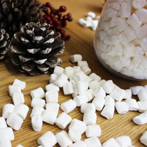 Personalised Snowman Sweet Jar with Mini Marshmallows