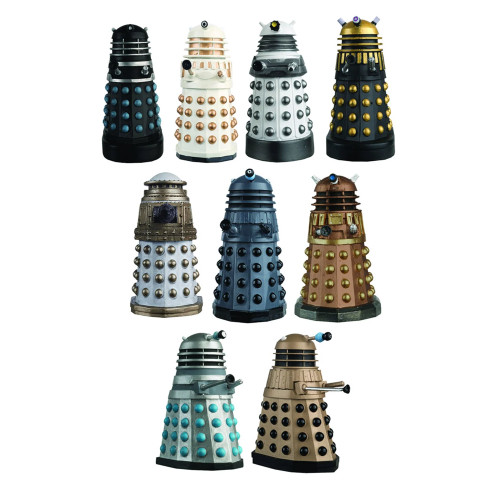 The Daleks Parliament Set 1 – 10 Dalek Figures Box Set