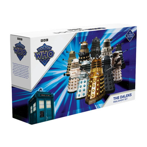 The Daleks Parliament Set 1 – 10 Dalek Figures Box Set