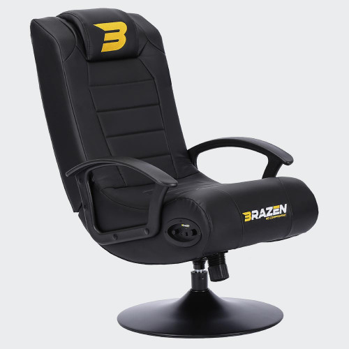 BraZen Stag 2.1 Bluetooth Gaming Chair – Black