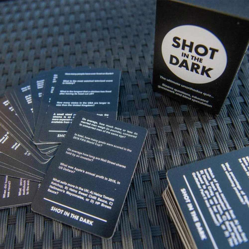 Shot in The Dark Card Game