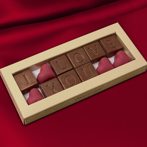 I Love You Chocolate Valentine’s Day Gift