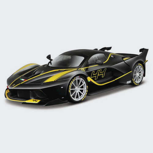 Bburago Ferrari FXX-K Black Diecast Model in 1:18 Scale