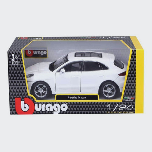 Bburago Porsche Macan Diecast Model in 1:24 Scale