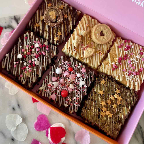 Valentine's Box of Brownies – Pack of 6