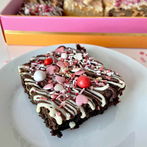 Valentine's Box of Brownies – Pack of 6