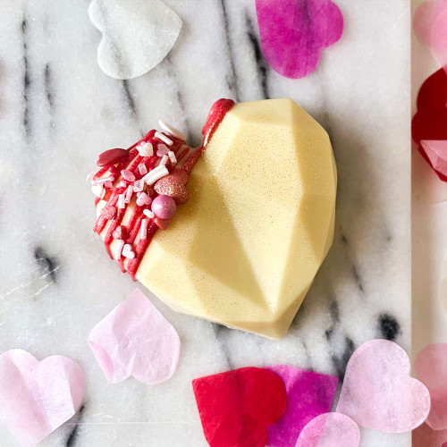 Valentine's Heart Brownies – Pack of 6