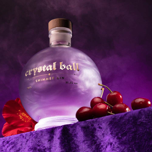 Crystal Ball Gin with Light-up Bottle