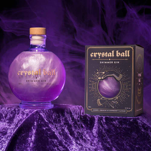 Crystal Ball Gin with Light-up Bottle