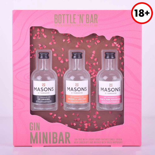 Bottle ‘N’ Bar Gin Minibar – Gin and Chocolate