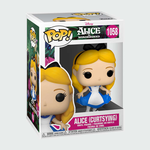 Alice in Wonderland Alice (Curtsying) Pop! Vinyl Figure