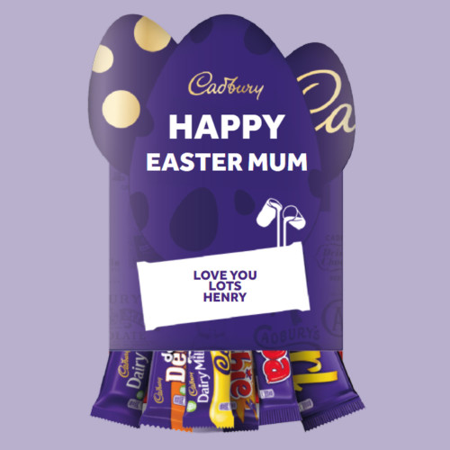 Personalised Happy Easter Cadbury Mixed Favourites Box