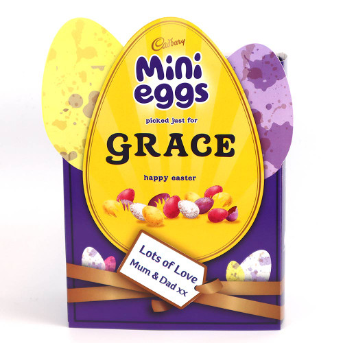 Personalised Cadbury Mini Eggs Easter Favourites Box