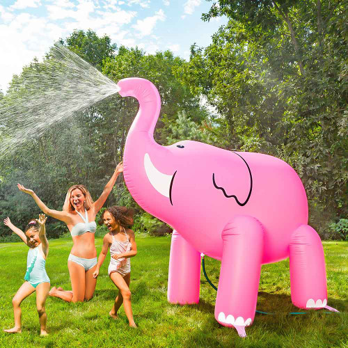 Giant Pink Elephant Garden Sprinkler – Cool Off This Summer!