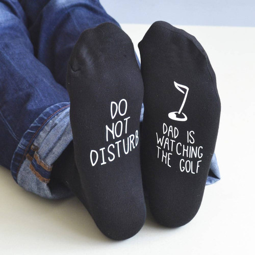 Personalised ‘Do Not Disturb’ Golf Socks