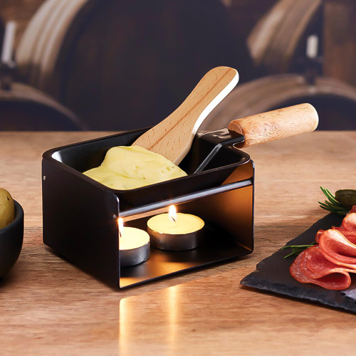 Artesà Raclette Pan with Burner Stand