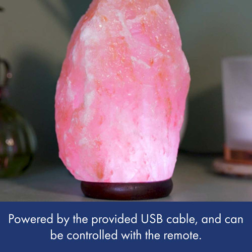 Wellbeing Colour Changing Himalayan Salt Lamp