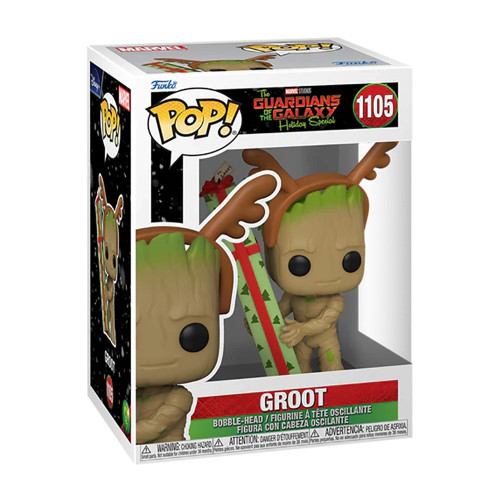 Marvel Guardians Holiday Special Groot Funko Pop!