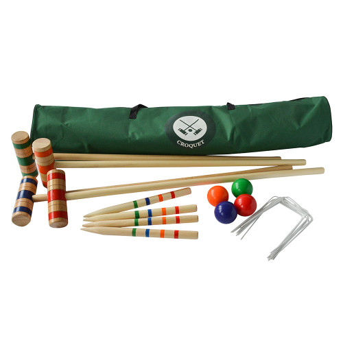 Croquet Set in Canvas Bag