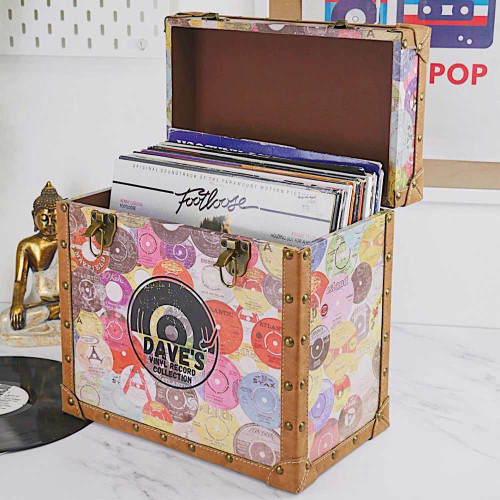 Personalised Vinyl Storage Box