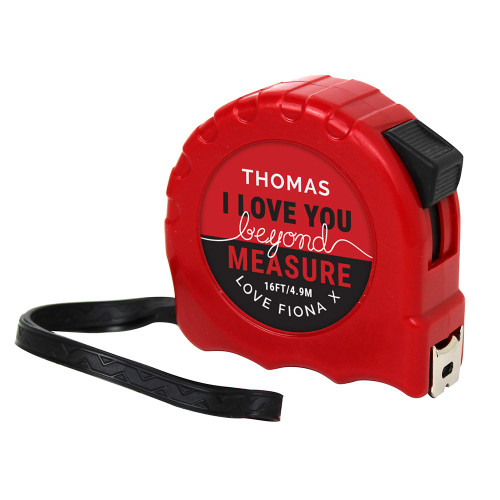 Personalised ‘Beyond Measure’ Tape Measure